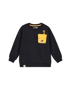 Детская толстовка, цвет Black New balance