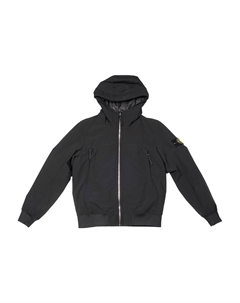 Куртка Kids с капюшоном, черный Stone island