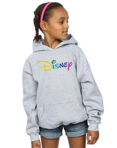 Толстовка с цветным логотипом, серый Disney