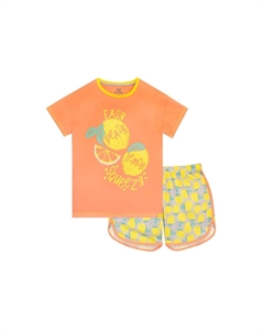 Короткая пижама Easy Peasy Lemon Squeezy, желтый Harry bear