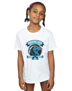 Хлопковая футболка Ravenclaw Toon Crest, белый Harry potter