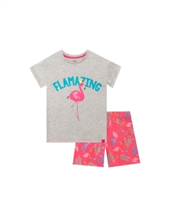 Короткая пижама Flamingo Flamingo, розовый Harry bear