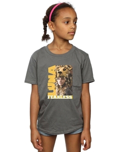 Хлопковая футболка Luna Fearless, серый Harry potter