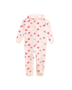 Детский комбинезон с сердечками, розовый Harry bear