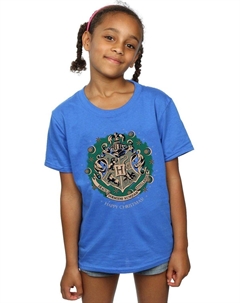 Хлопковая футболка «Рождественский венок», синий Harry potter