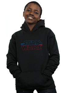 Толстовка с логотипом Lightsaber, черный Star wars