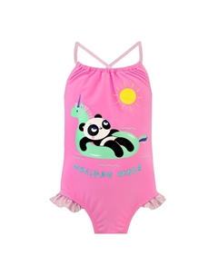 Купальник Holiday Mode с пандой, розовый Harry bear