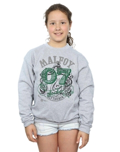 Толстовка Драко Малфоя «Искатель Слизерина», серый Harry potter