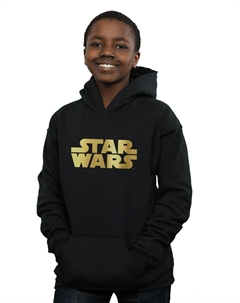 Золотой худи с логотипом, черный Star wars