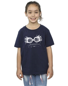 Хлопковая футболка Luna «Быть ​​другой», темно-синий Harry potter