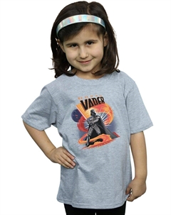 Хлопковая футболка Darth Vader Swirling Fury, серый Star wars