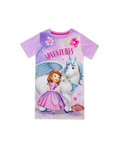 София первая ночная рубашка, фиолетовый Disney