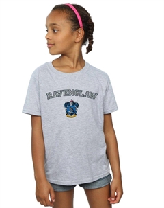 Хлопковая футболка с гербом Равенкло, серый Harry potter