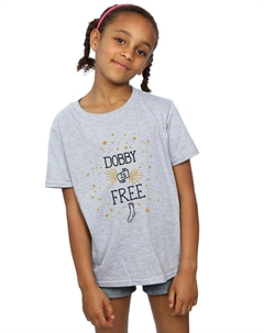 Хлопковая футболка Dobby Is Free, серый Harry potter