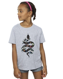 Хлопковая футболка Слизерин с эскизом, серый Harry potter