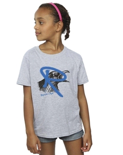 Хлопковая футболка Ravenclaw Pop Spray, серый Harry potter