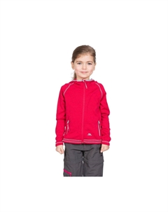 Флисовая куртка Goodness на молнии с капюшоном и полной молнией, розовый Trespass