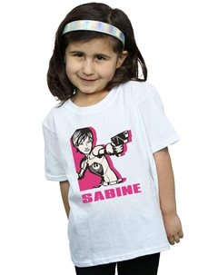 Хлопковая футболка Rebels Sabine, белый Star wars
