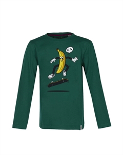 Лонгслив Banana Flip, цвет racing green Band of rascals