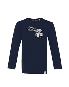 Лонгслив Awesome, синий Band of rascals