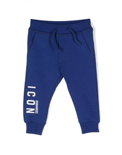 Спортивные брюки Icon с кулиской, синий Dsquared2