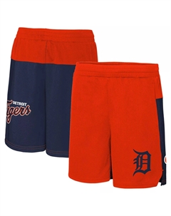 Эластичные шорты Youth Orange Detroit Tigers 7th Inning Outerstuff