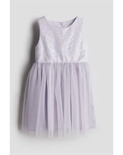 Платье из тюля, фиолетовый H&m