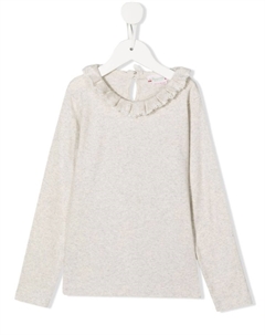 Футболка Bess с длинными рукавами, нейтральный цвет Bonpoint