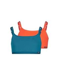 Бюстье на регулируемых бретелях - 2 пары, красный Skiny