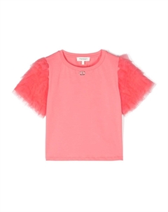 Футболка с оборками, розовый Twinset