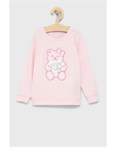 Детская толстовка, розовый Guess