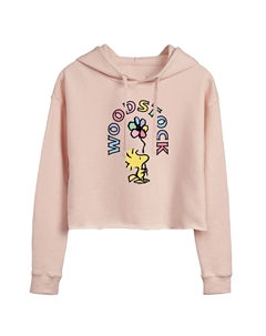 Худи с рисунком Peanuts Woodstock, розовый Licensed character