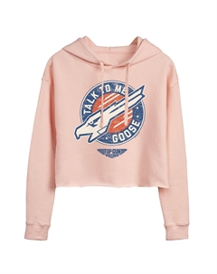 Худи с графическим рисунком Top Gun Goose, розовый Licensed character
