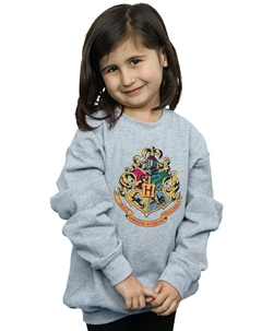 Толстовка с золотыми чернилами и гербом Хогвартса, серый Harry potter