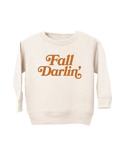 Толстовка с рисунком для малышей Fall Darlin', цвет Natural The juniper shop