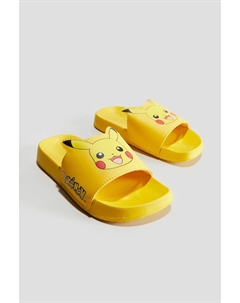 Купальные босоножки с принтом, желтый H&m