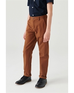 Стретч-чиносы, коричневый Next