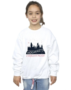 Рождественский свитер Хогвартса, белый Harry potter