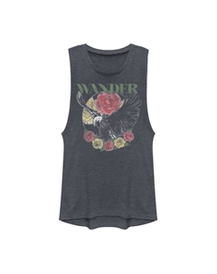 Футболка для юниоров Wander с цветочным принтом Eagle Muscle Unbranded