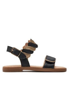 Сандалии J Sandal Karly Girl J4535G 054AJ C0531 M Black/Platinum, черный Geox