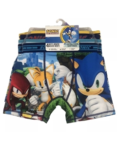Набор из 4 спортивных боксеров Sonic the Hedgehog, мультиколор Licensed character