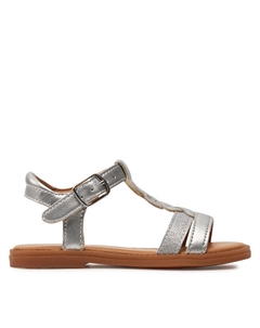 Сандалии J Sandal Karly Girl J4535H 0NFQD C1007 M Silver, серебро Geox