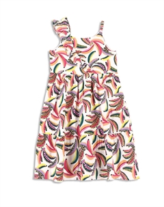 Платье, белый Coccodrillo