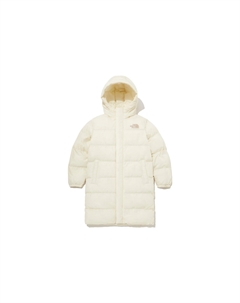 Детское пальто, цвет White The north face
