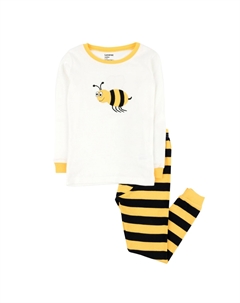 Детская хлопковая пижама из двух предметов Bumble Bee Leveret