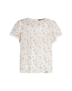 Блузка, цвет weiss blume Dreimaster