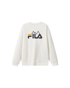 Детская толстовка ФИЛА, цвет Cloud White/Bliss Pink/Green Fila