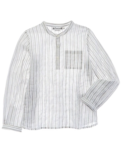 Топ с карманом, синий Bonpoint