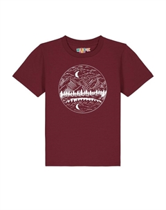 Футболка, цвет weinrot Watapparel