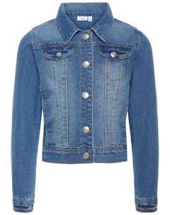 Джинсовая куртка, цвет medium blue denim Name it